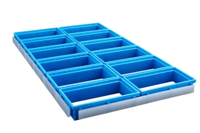 Block-mould top for dispenser 2x6