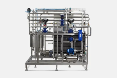 Semi-Automatic Cream Pasteurization Unit