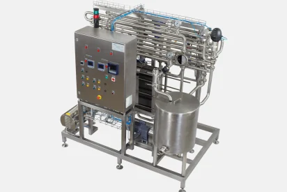 Semi-Automatic Cream Pasteurization Unit